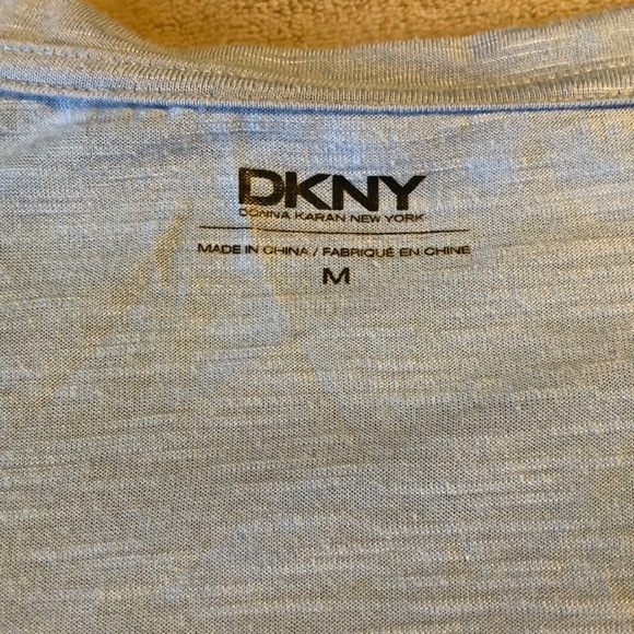 DKNY Light blue ruffle shirt - Picture 2 of 5